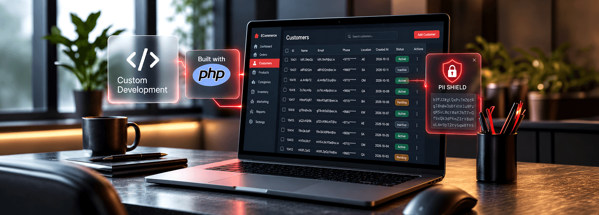 PHP2Shell and Custom PHP Commerce