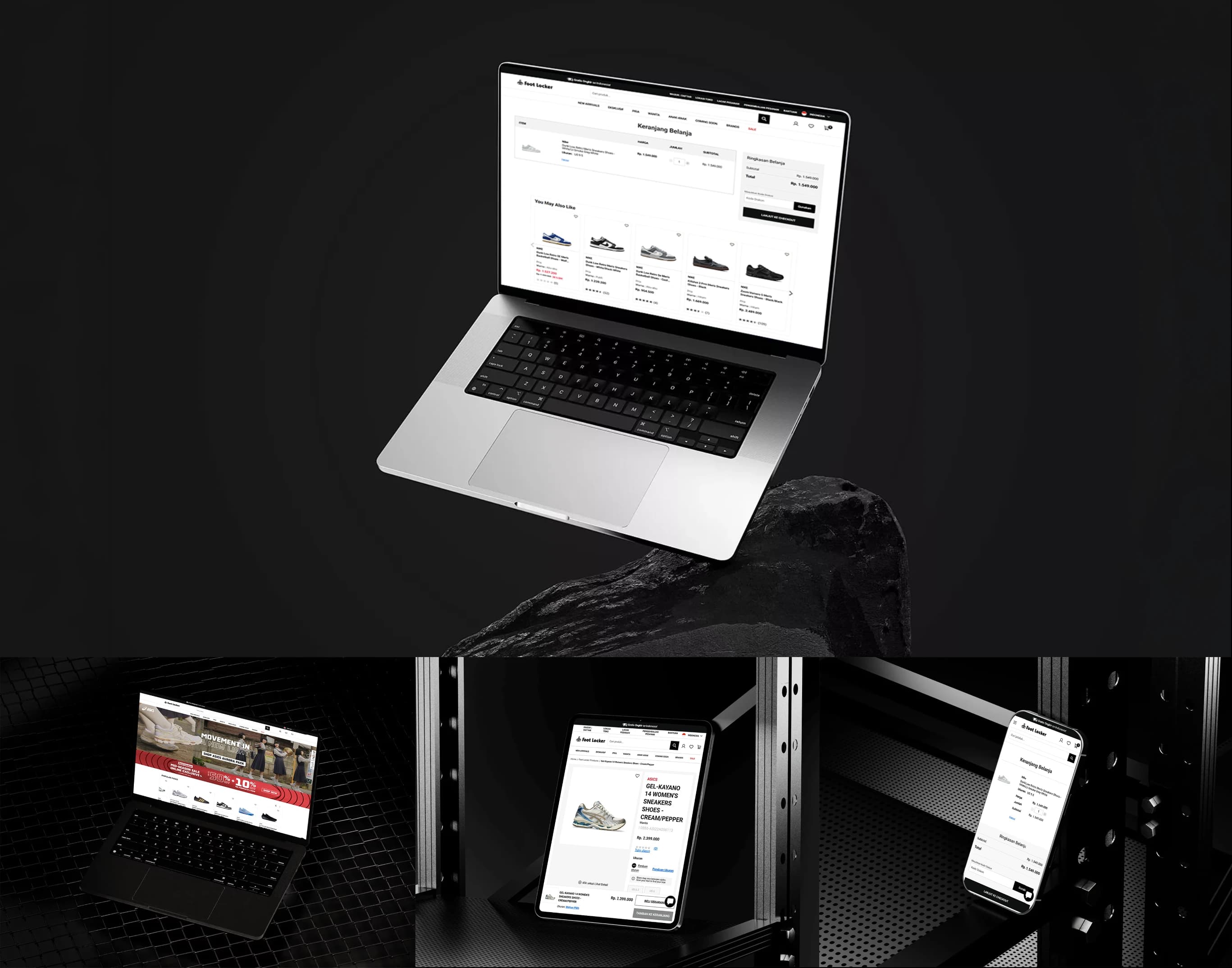 Foot Locker Mockup
