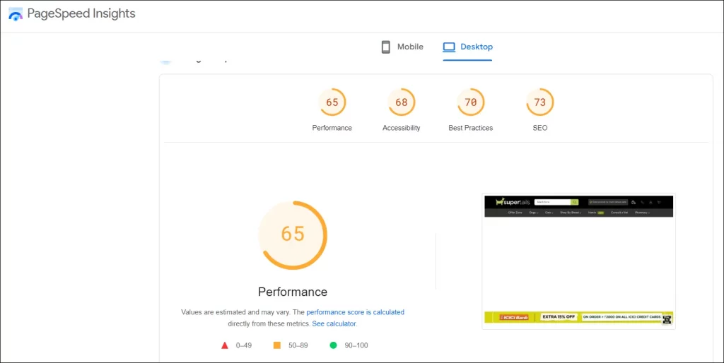 Mobile Speed