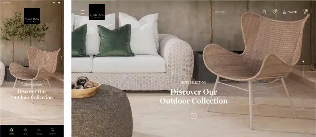 Maria Homes-Responsive design