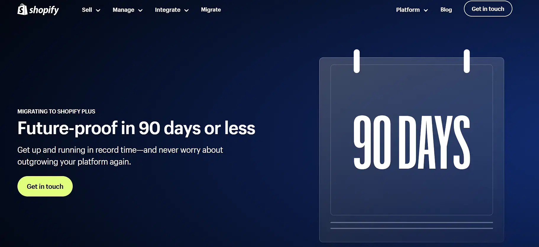 Shopify-Seamless Migration and Onboarding Process: