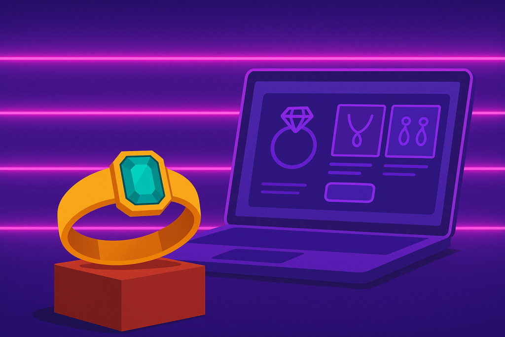 Ecommerce Website Development for Jewelry